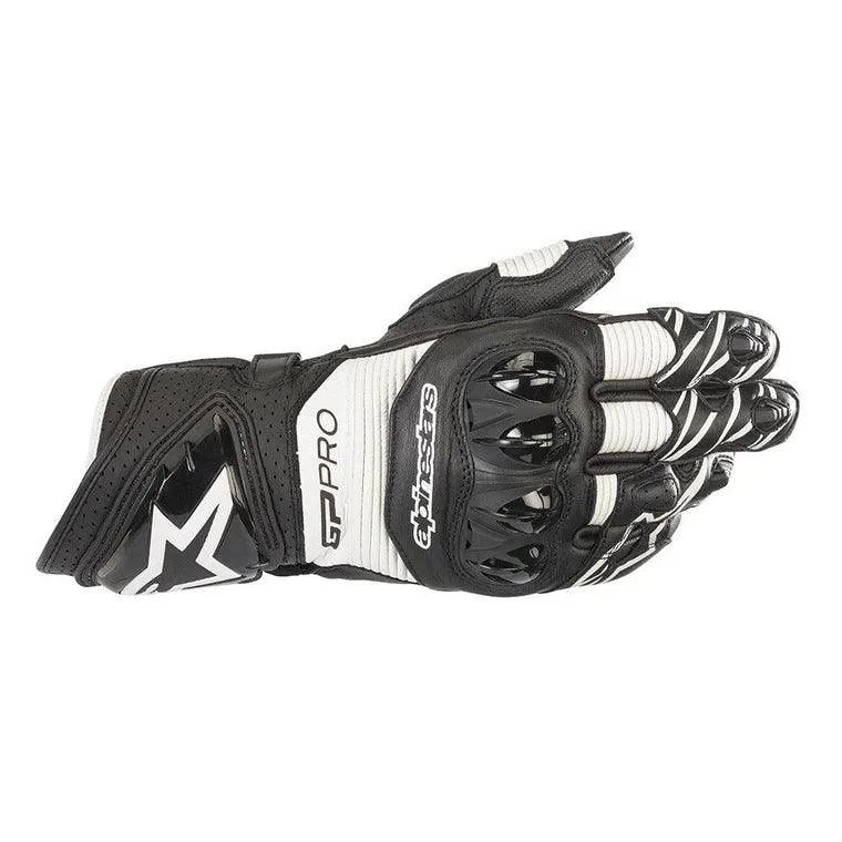 Alpinestars Gp Pro R3 Gloves - Black/White - Size XL