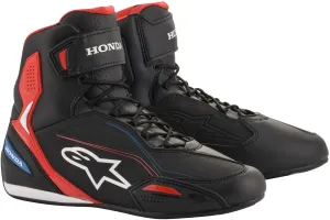 Alpinestars Honda Faster-3 Motorcycle Boots, Black/Red/Blue