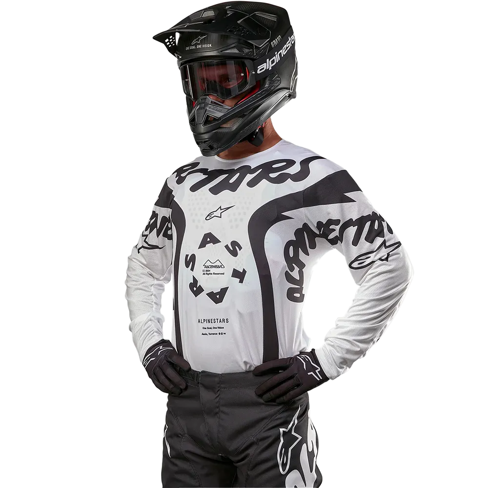 Alpinestars Racer Hana Jersey (White/Black)