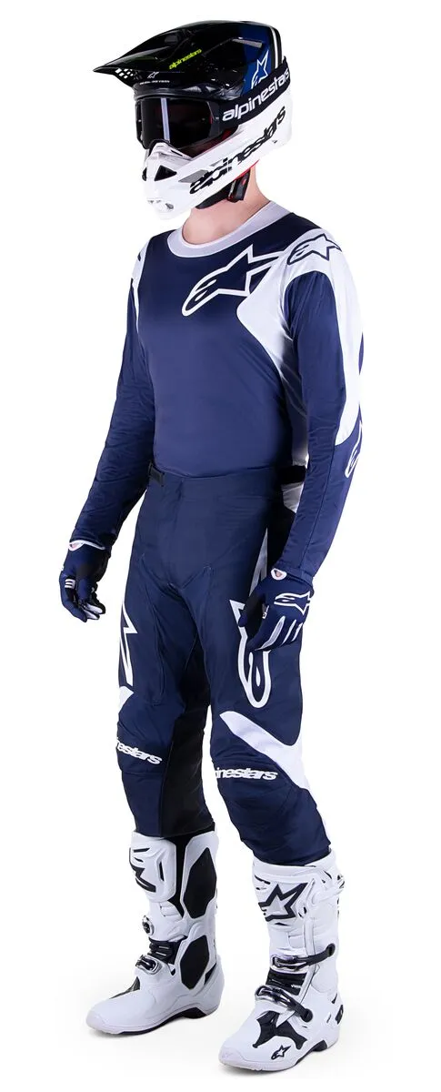 Alpinestars Racer Hoen Night Navy Blue White Pants