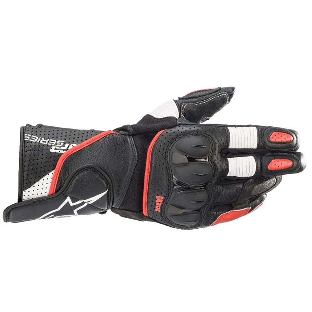 Alpinestars Sp-2 V3 Gloves Black White Bright Red