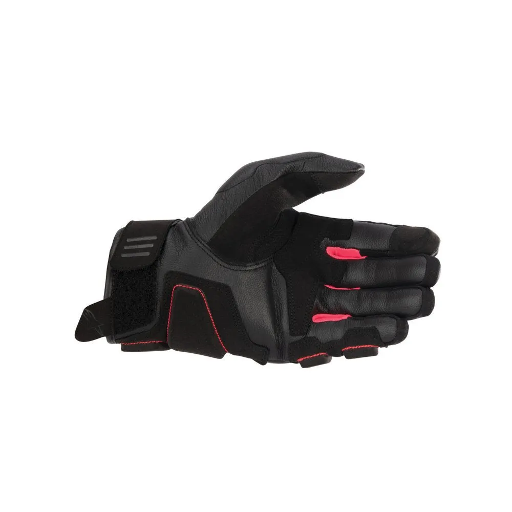 Alpinestars Stella Phenom Leather Gloves Black Diva Pink