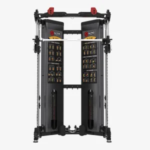 Altas Folding Home Gym Smith Machine With Pulley System Gym Squat Rack AL-3101