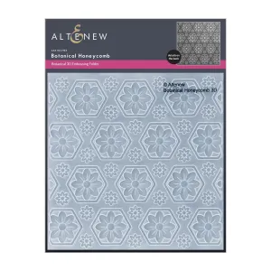 Altenew Botanical Honeycomb Botanical 3D Embossing Folder