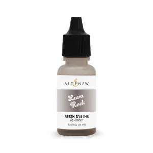 Altenew Warm Gray Fresh Dye Ink Re-inker - Lava Rock