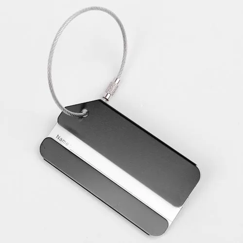 Aluminum Alloy Metal Luggage Tag