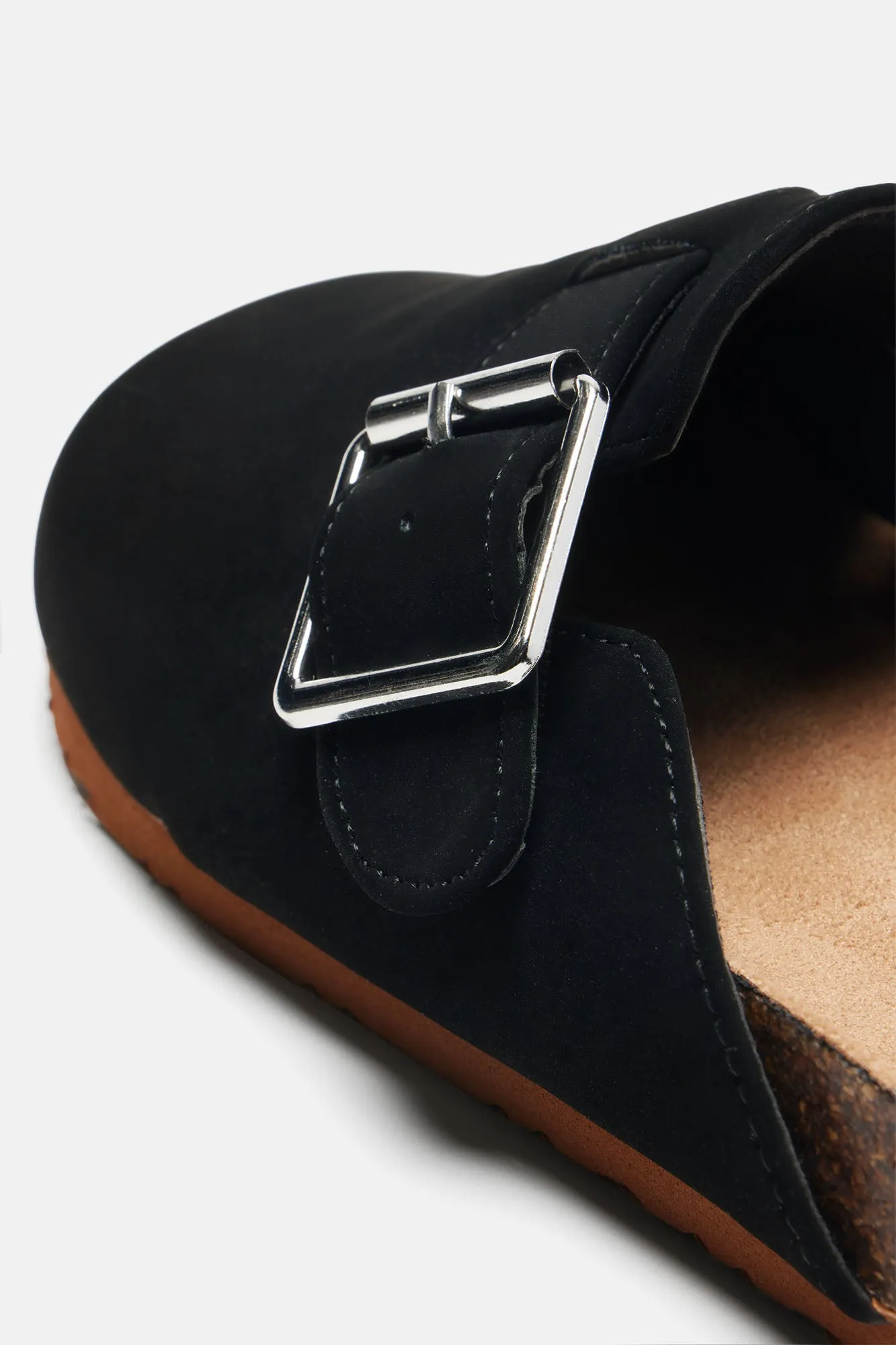 Always A Moment Casual Slides - Black