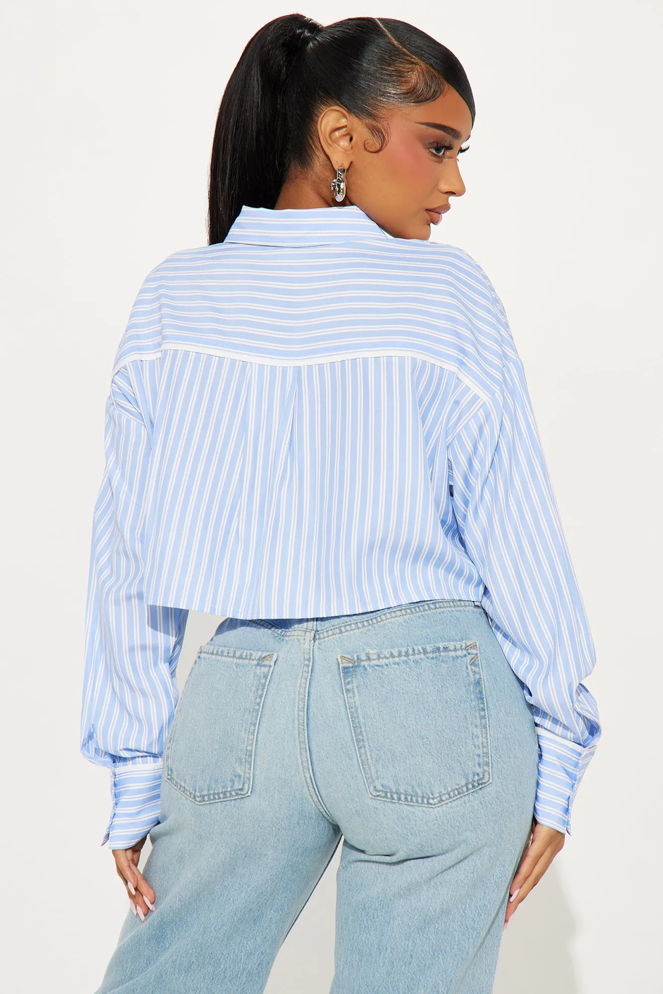 Always Ahead Striped Shirt - Blue/combo