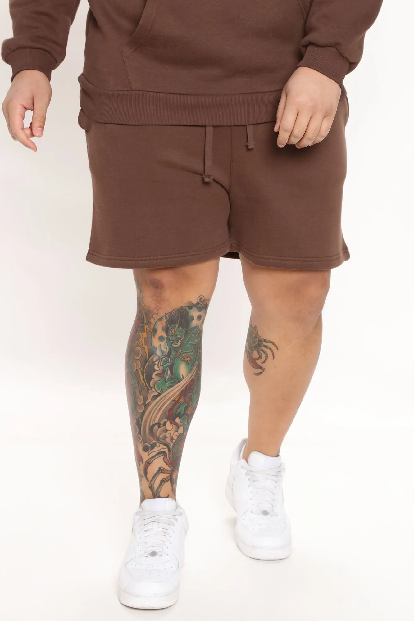 Always Ready Vintage Fleece Shorts - Camel