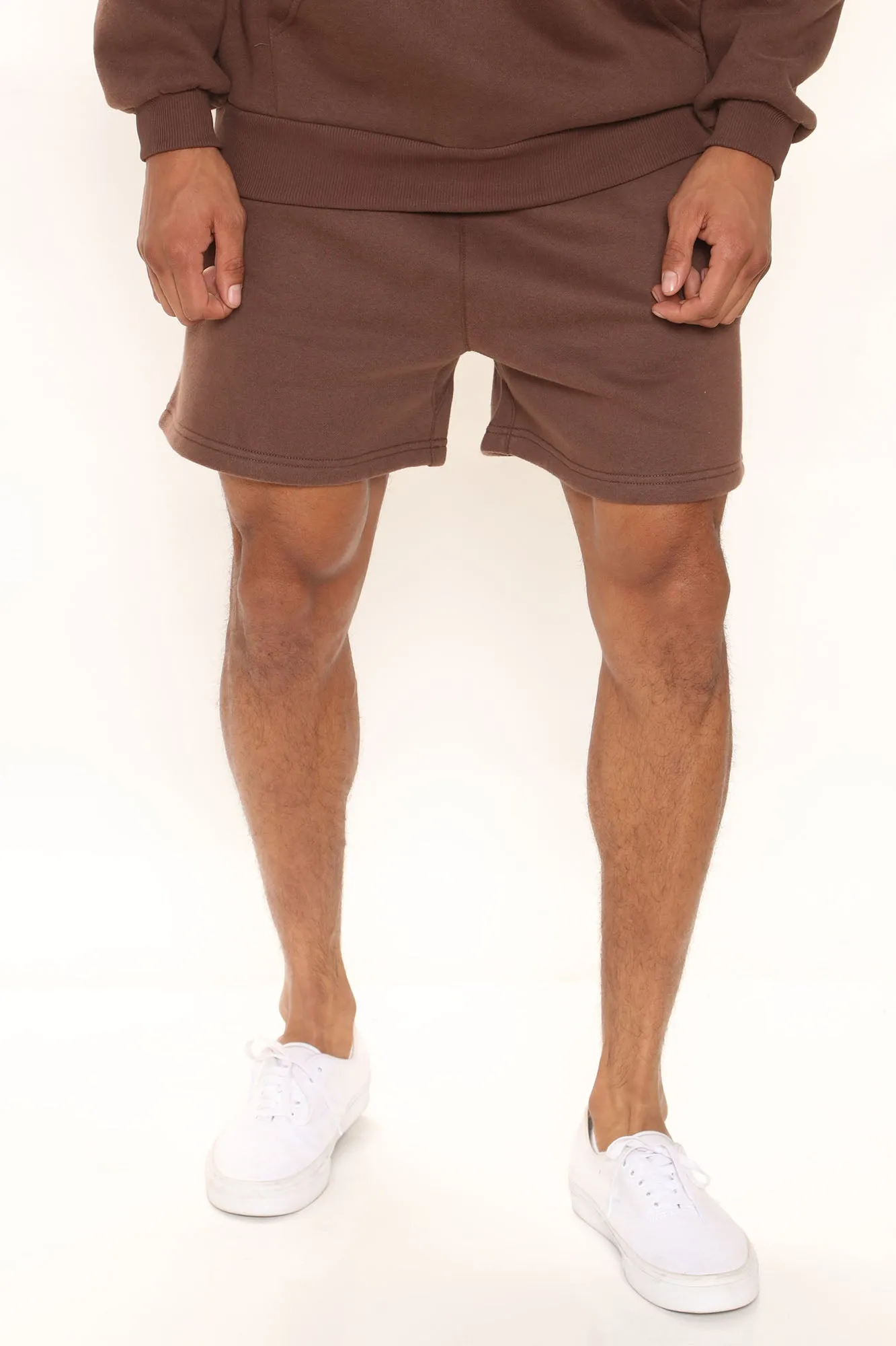 Always Ready Vintage Fleece Shorts - Camel