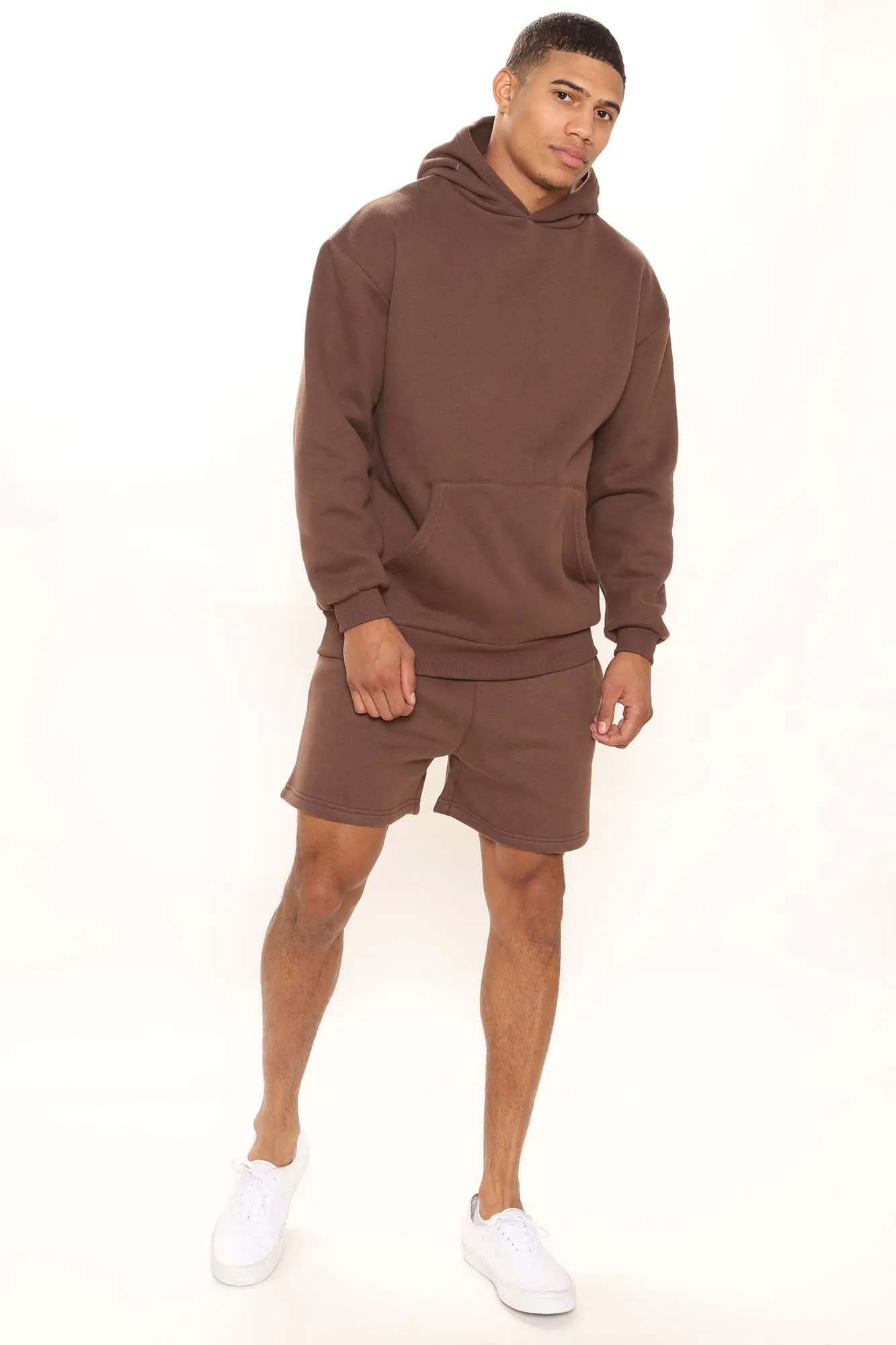 Always Ready Vintage Fleece Shorts - Camel