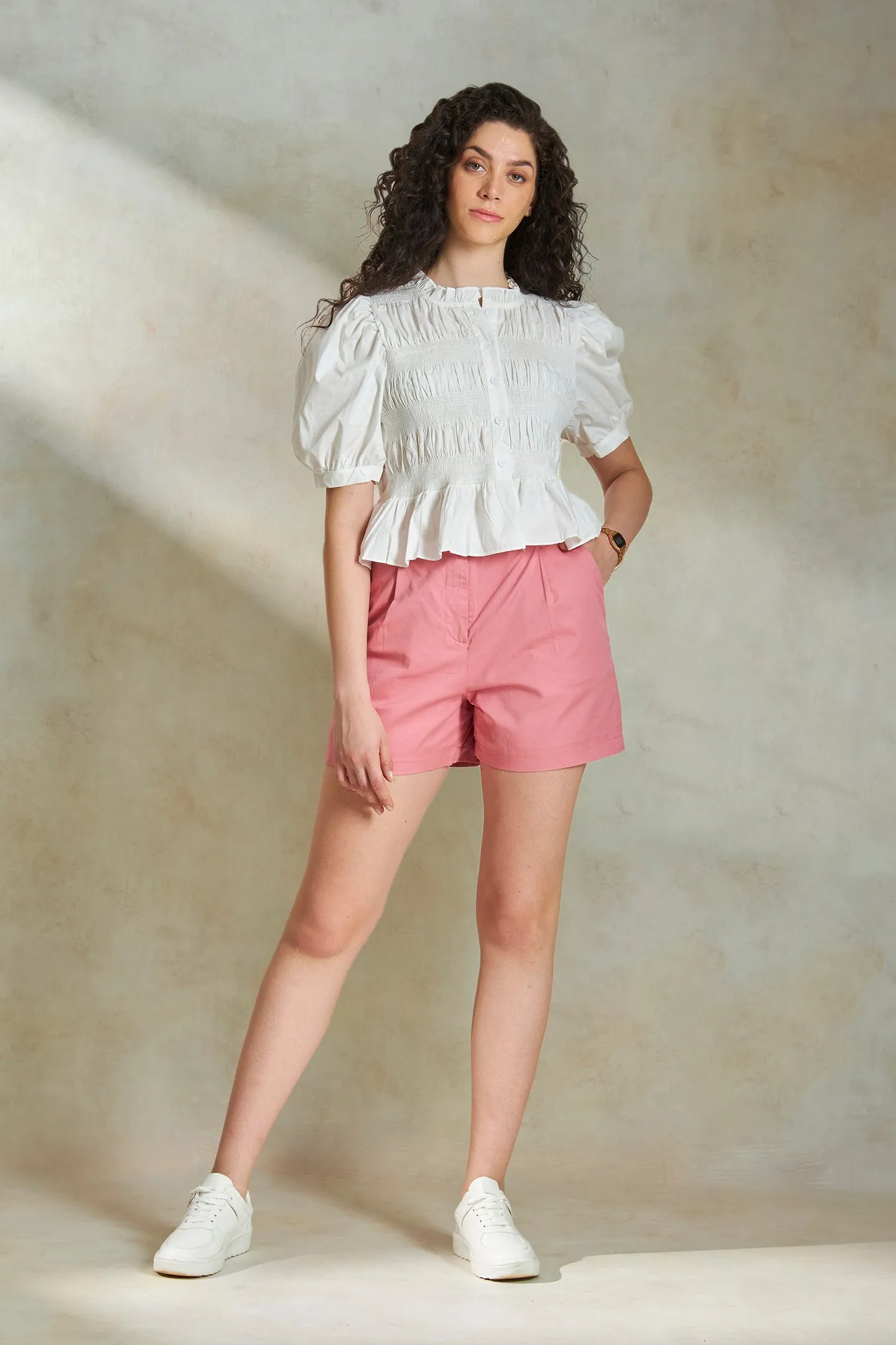 Alyson|Chic Cotton Shorts