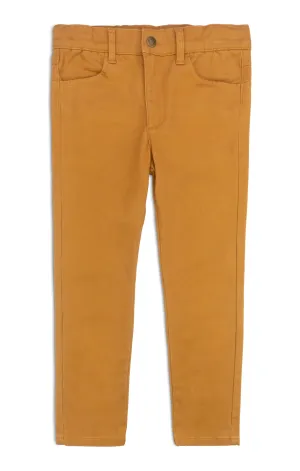 AM Dark Khaki Twill Pant