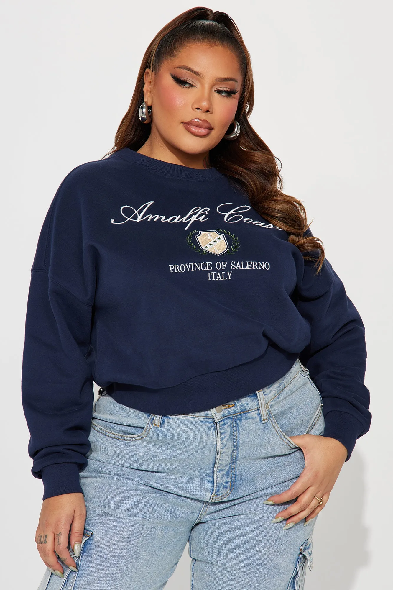 Amalfi Coast Sweatshirt - Navy