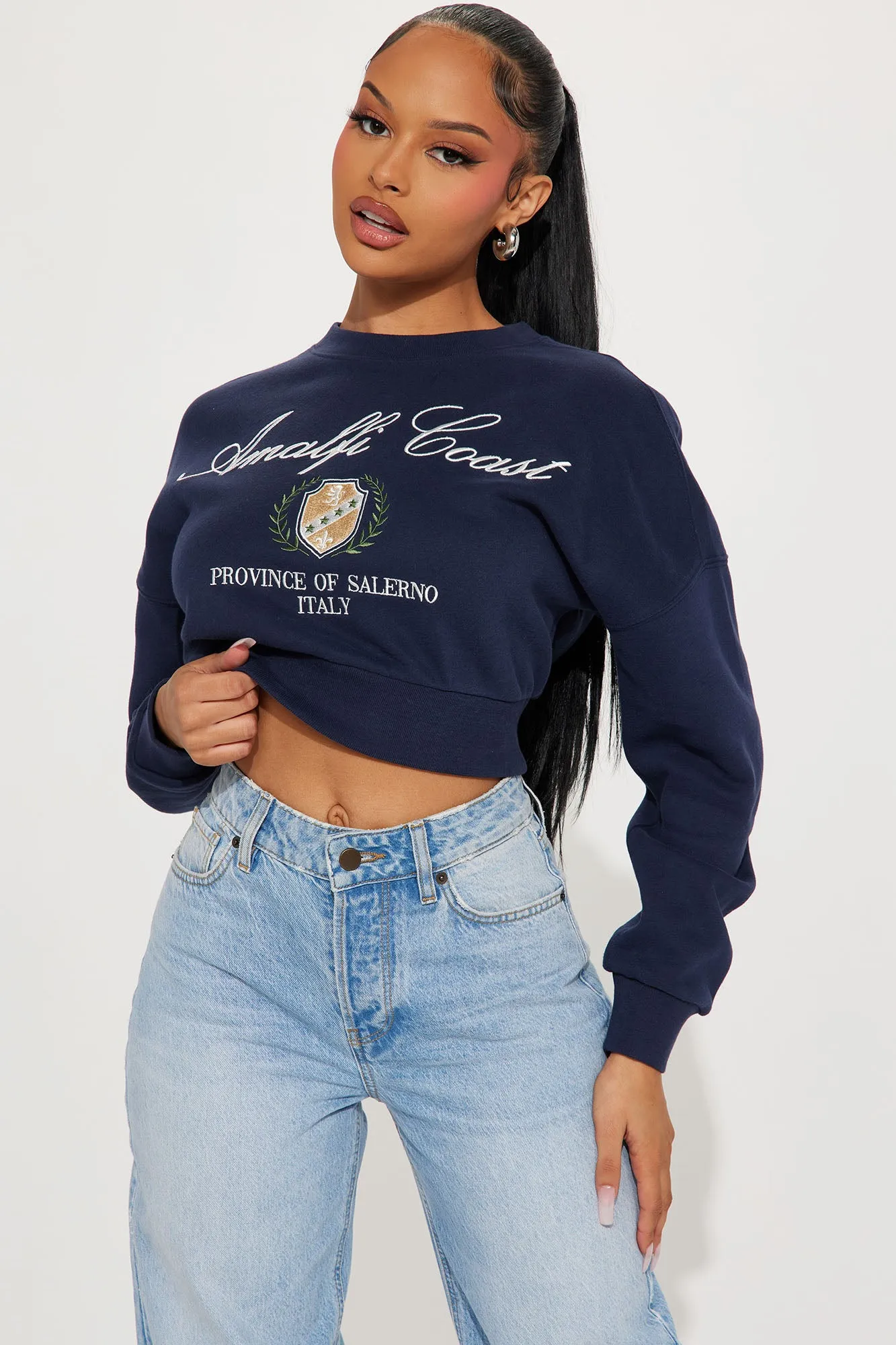 Amalfi Coast Sweatshirt - Navy