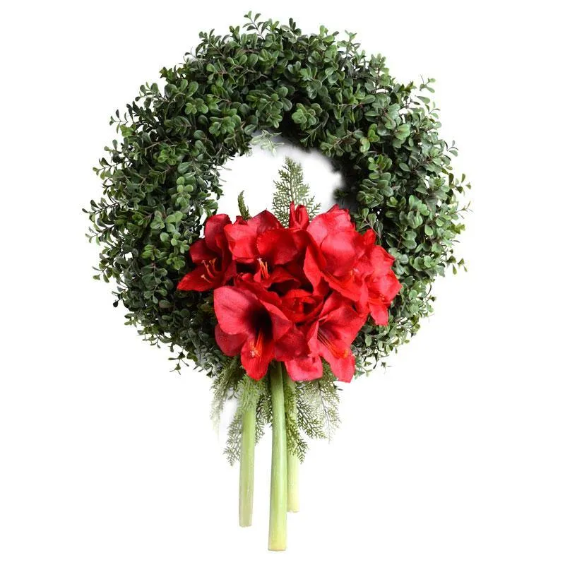 Amaryllis Wreath Bouquet