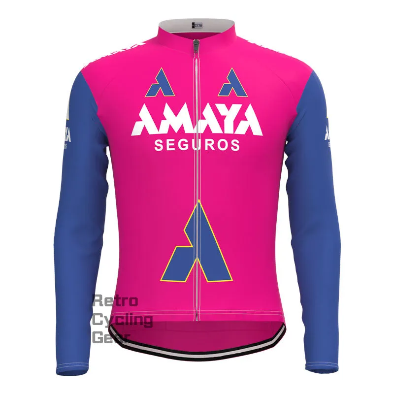 AMAYA Retro Long Sleeve Cycling Kit