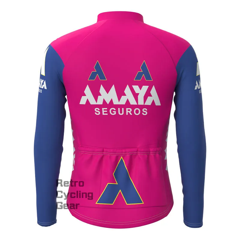 AMAYA Retro Long Sleeve Cycling Kit