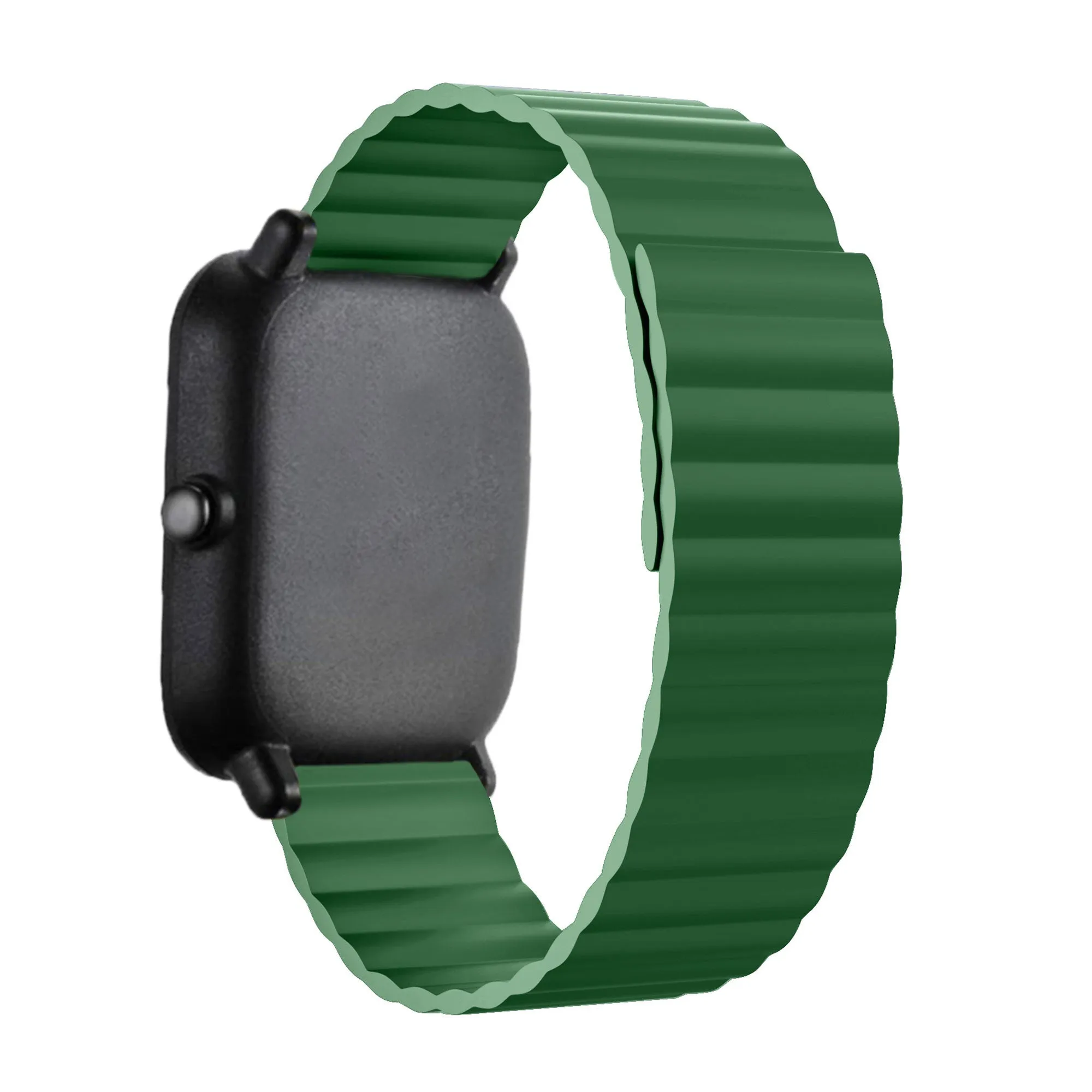 Amazfit Bip Magnetic Silicone Strap (Green)