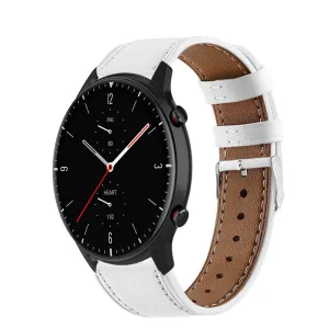 Amazfit GTR 2 Leather Strap (White)