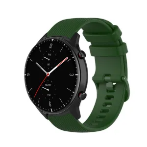 Amazfit GTR 2 Premium Silicone Strap (Army Green)