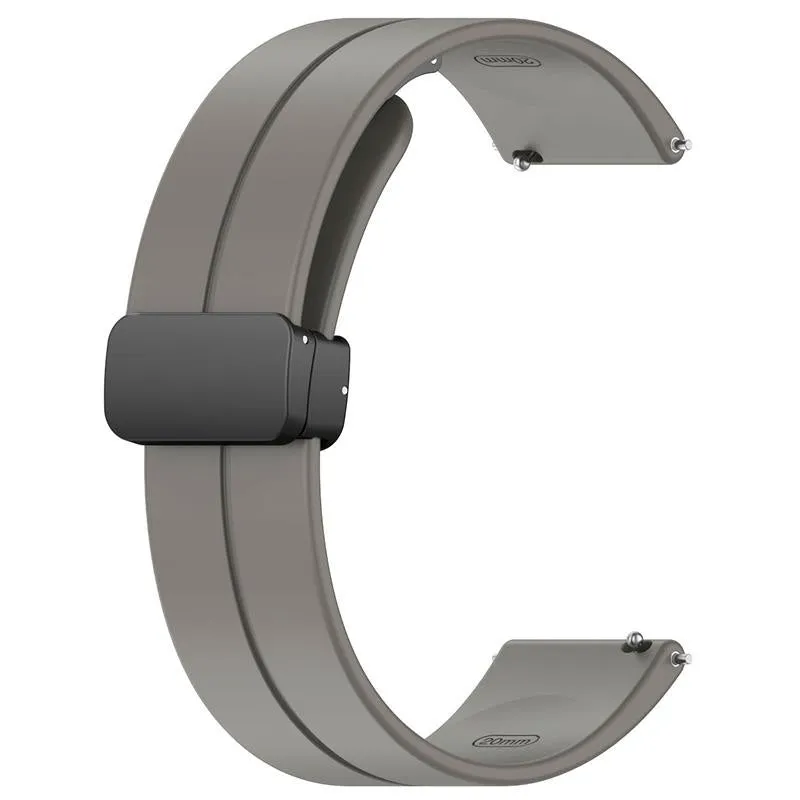 Amazfit GTR 2 Silicone Strap D-Buckle (Dark Grey)