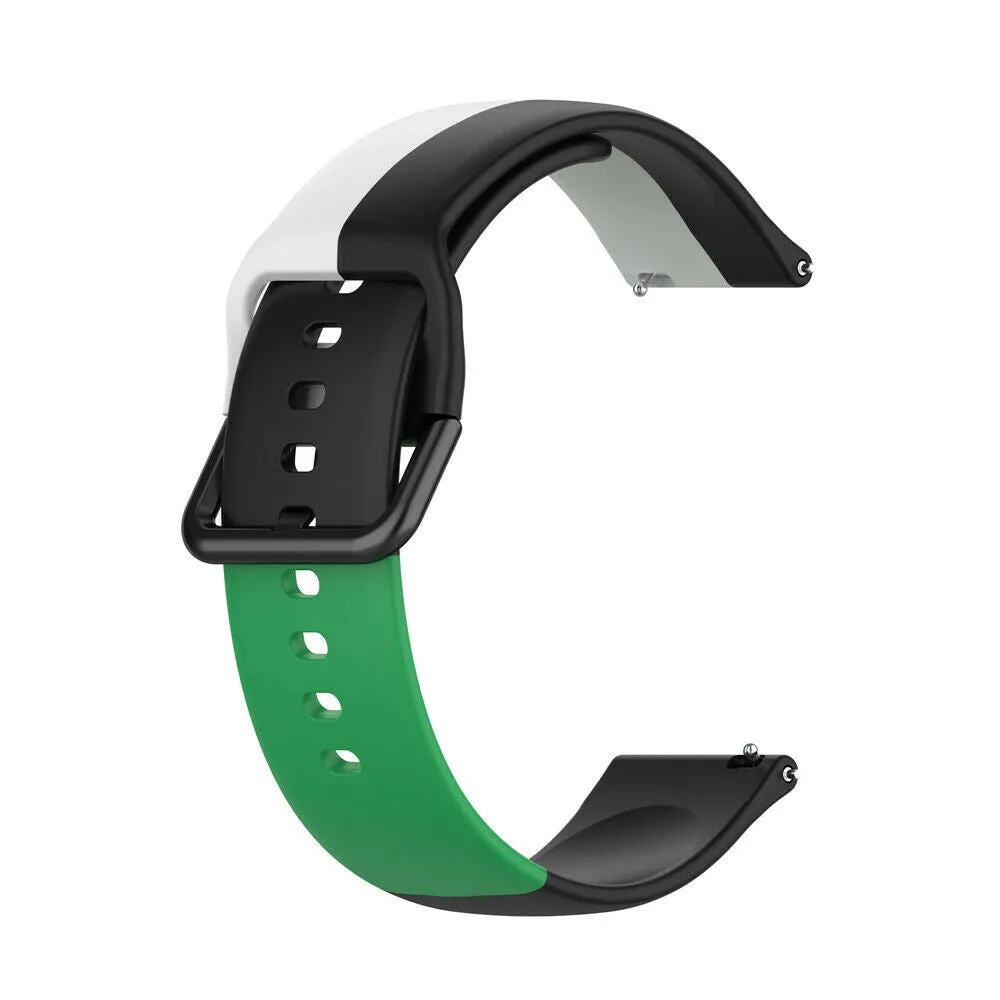 Amazfit GTR 2 Sport Strap (Black-White-Green)