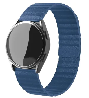 Amazfit GTR 3 (Pro) Leather Loop Strap (Dark Blue)