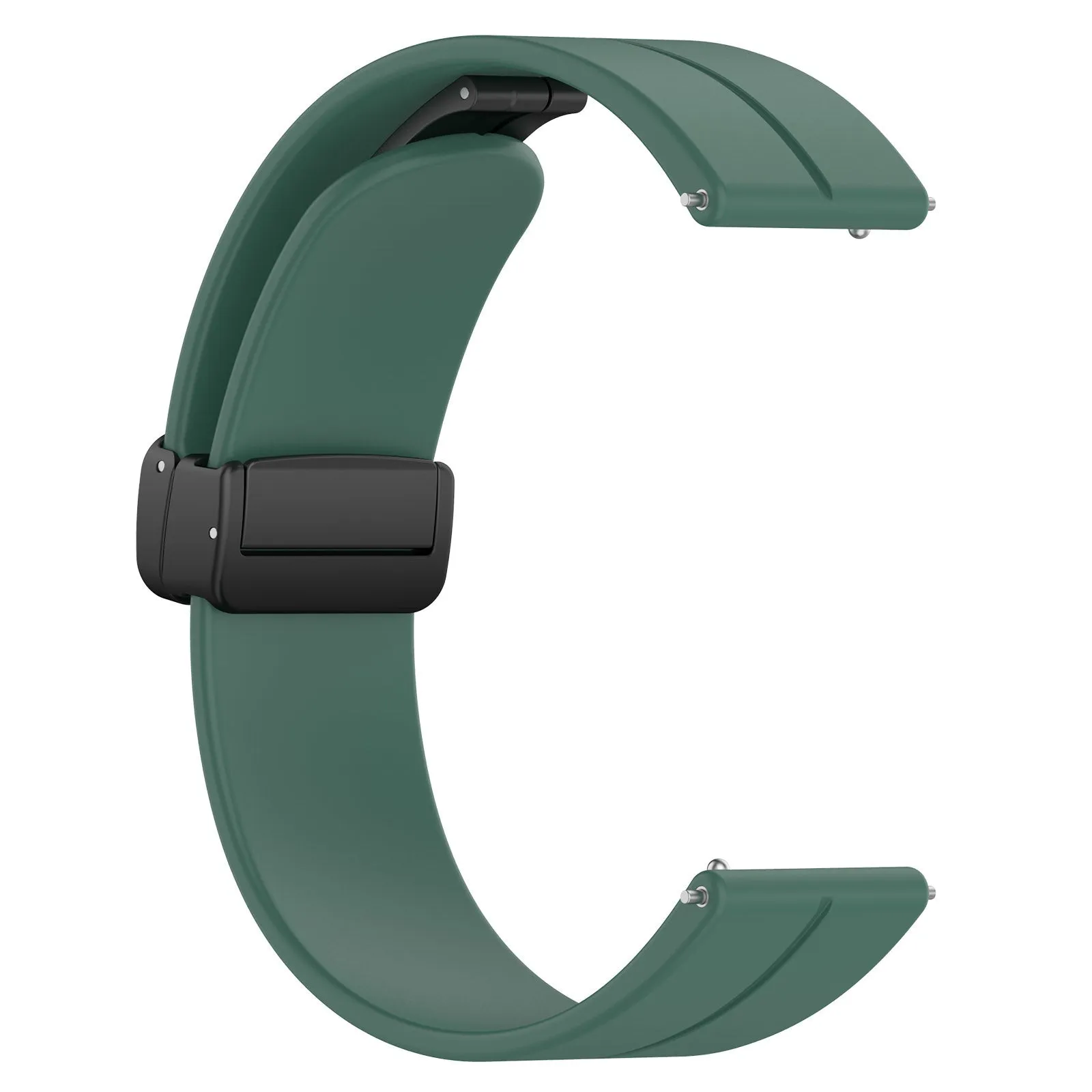 Amazfit GTR 3 (Pro) Silicone Strap D-Buckle (Dark Green)