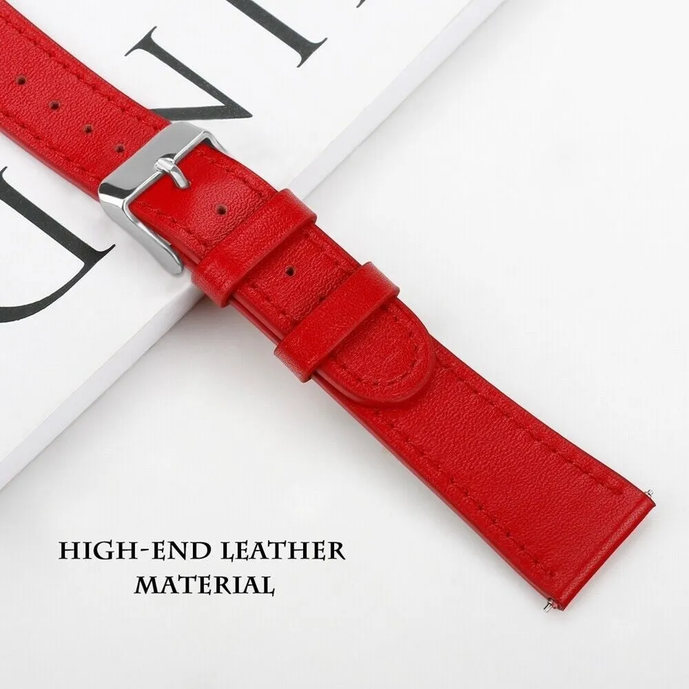 Amazfit GTR Leather Strap (Red)