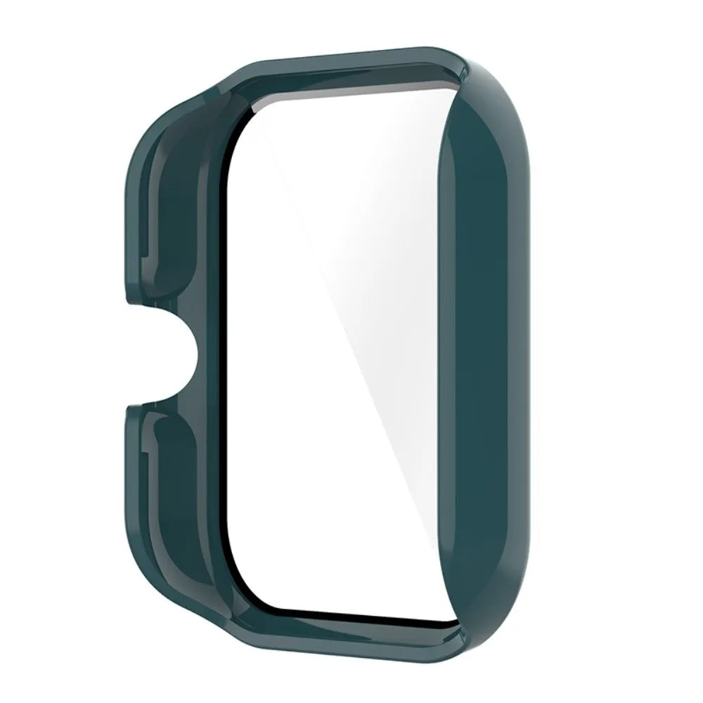 Amazfit GTS 3 ultra-thin cover with tempered glass - Blackish Green