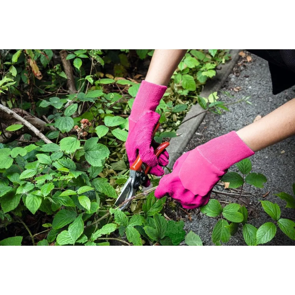 Ambassador Womens/Ladies Latex Gardening Gloves