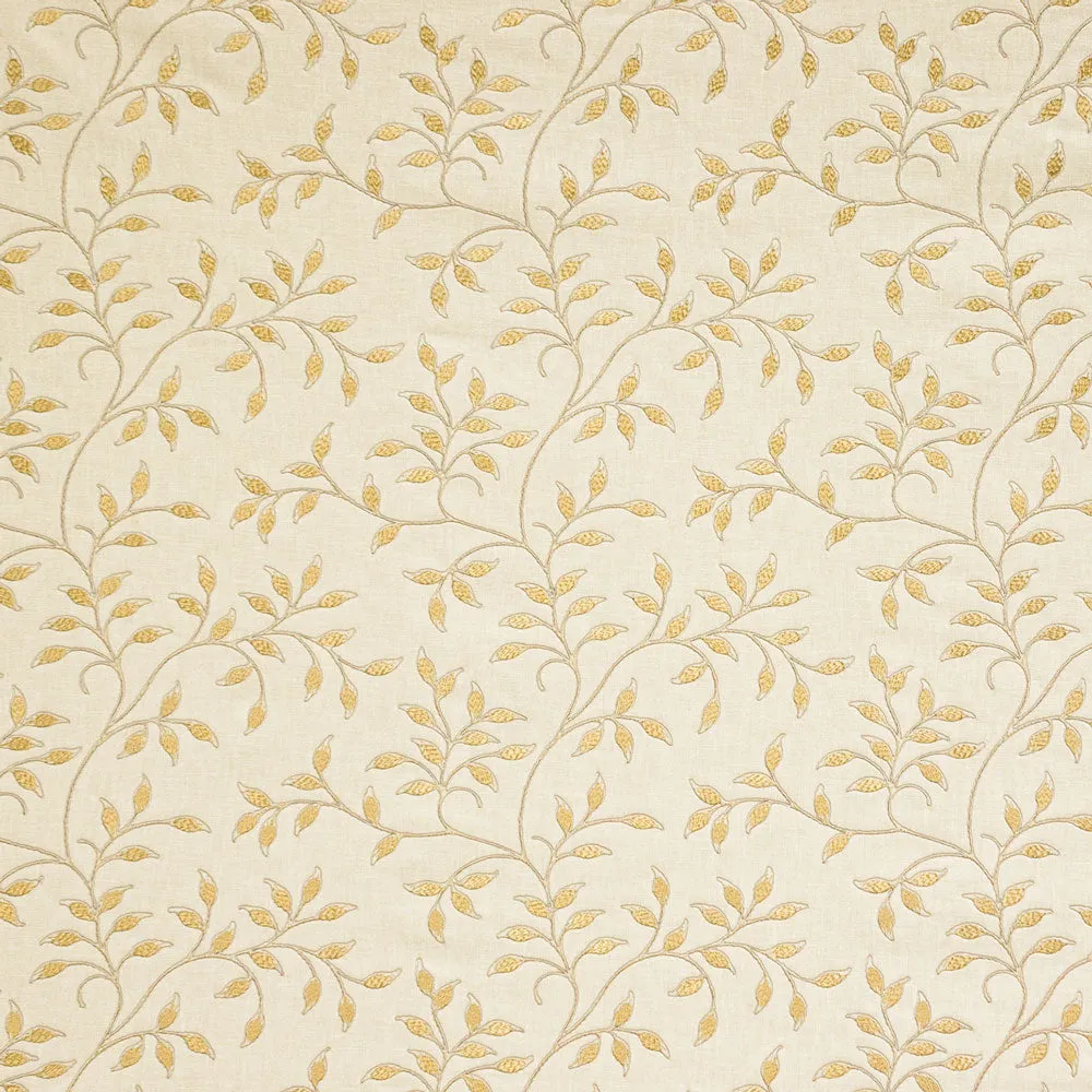 Amber Embroidered Fabric