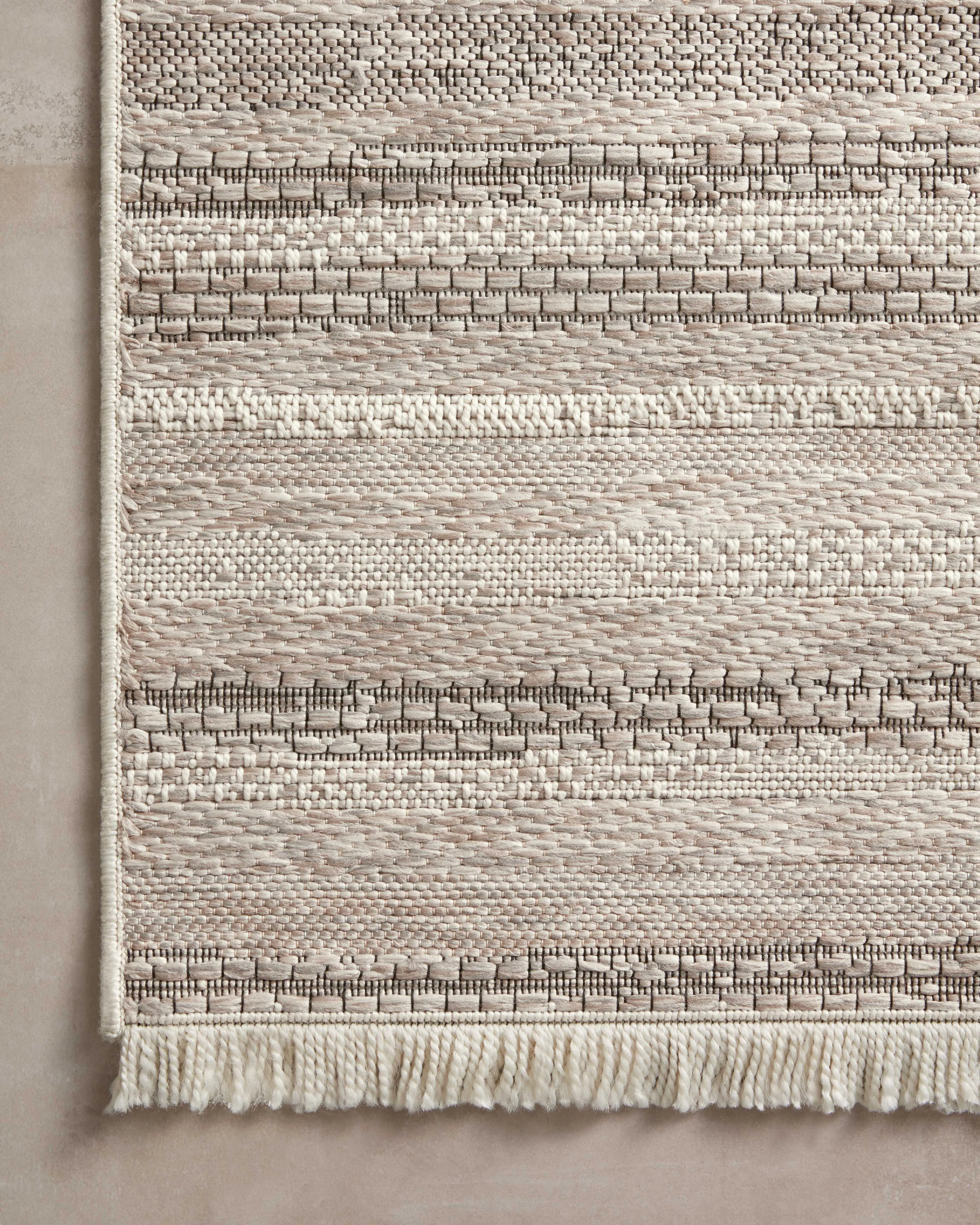 Amber Lewis x Loloi Malibu Ivory / Dove Rug No. 02