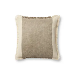 Amber Lewis x Loloi Seraphina Ivory Earth Pillow