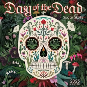 Amber Lotus 2025 Wall Calendar - Day of the Dead