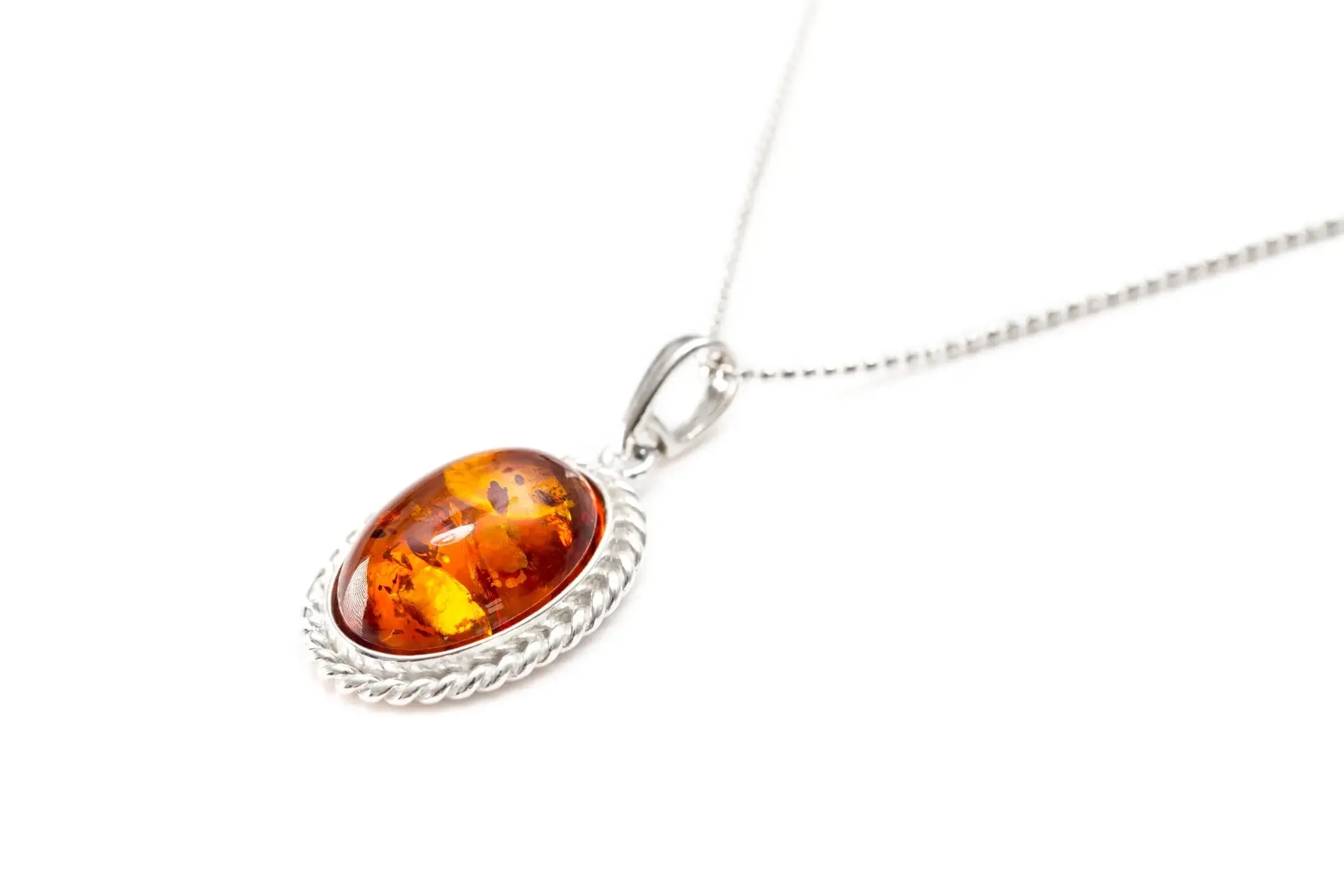 Amber Quintessence Pendant