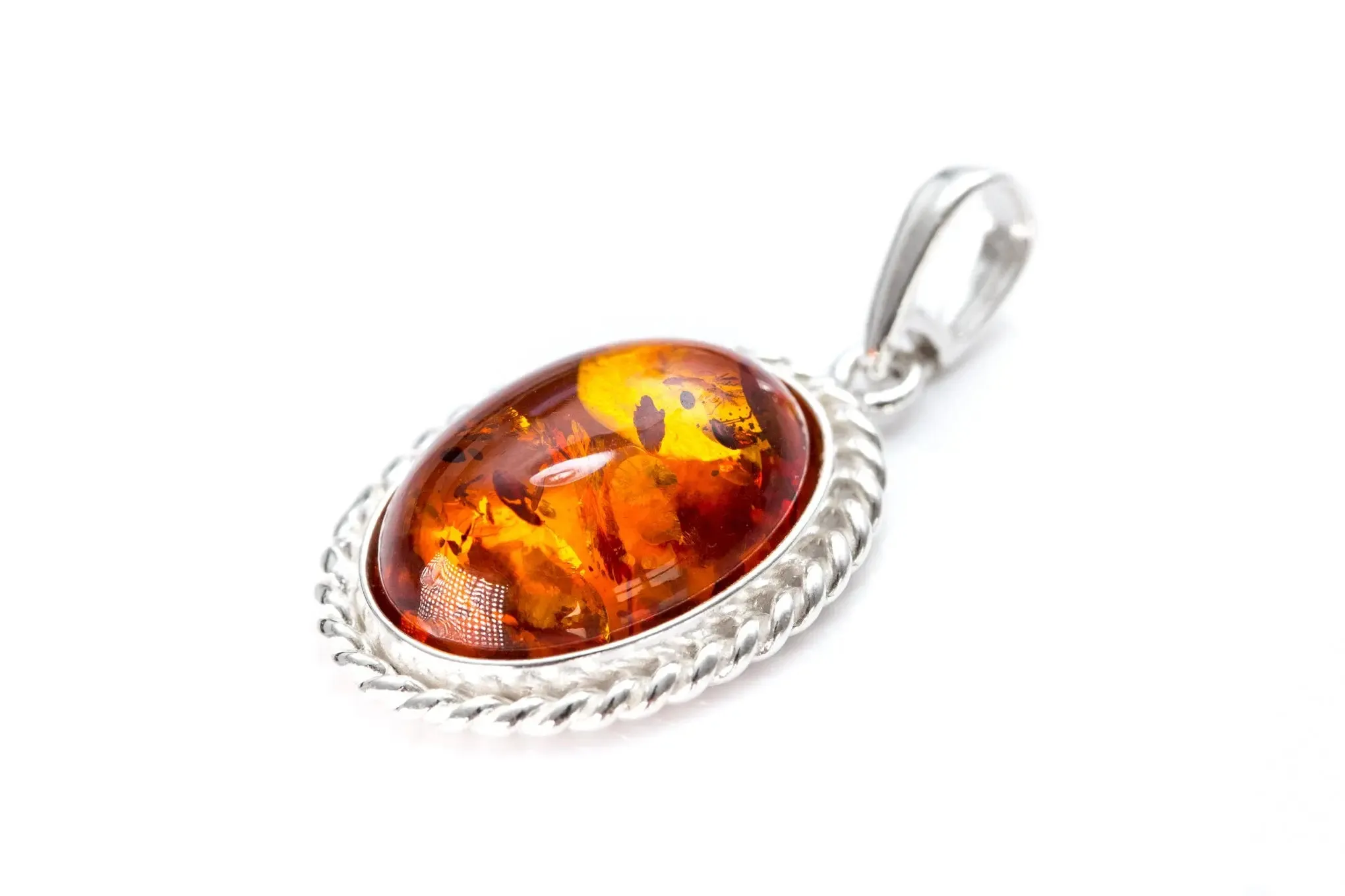 Amber Quintessence Pendant