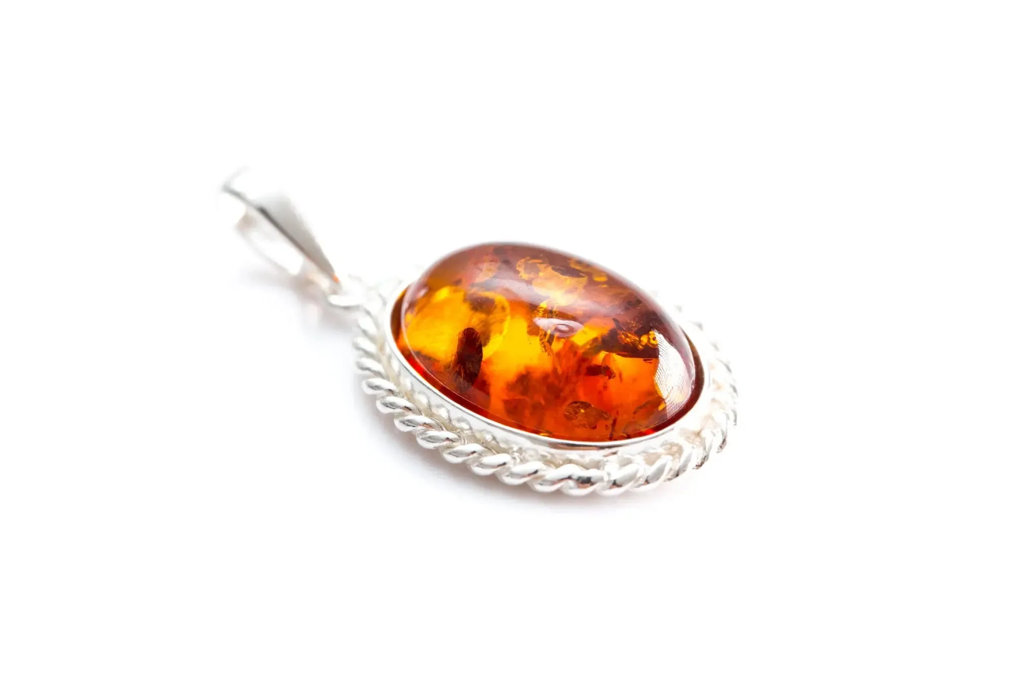 Amber Quintessence Pendant