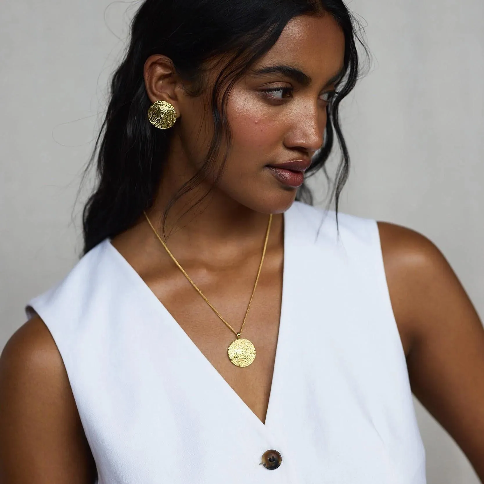 Amelia Necklace | Gold