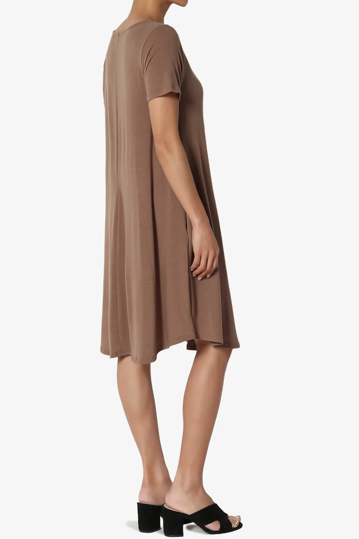 Amella Strappy Scoop Neck Pocket Dress PLUS