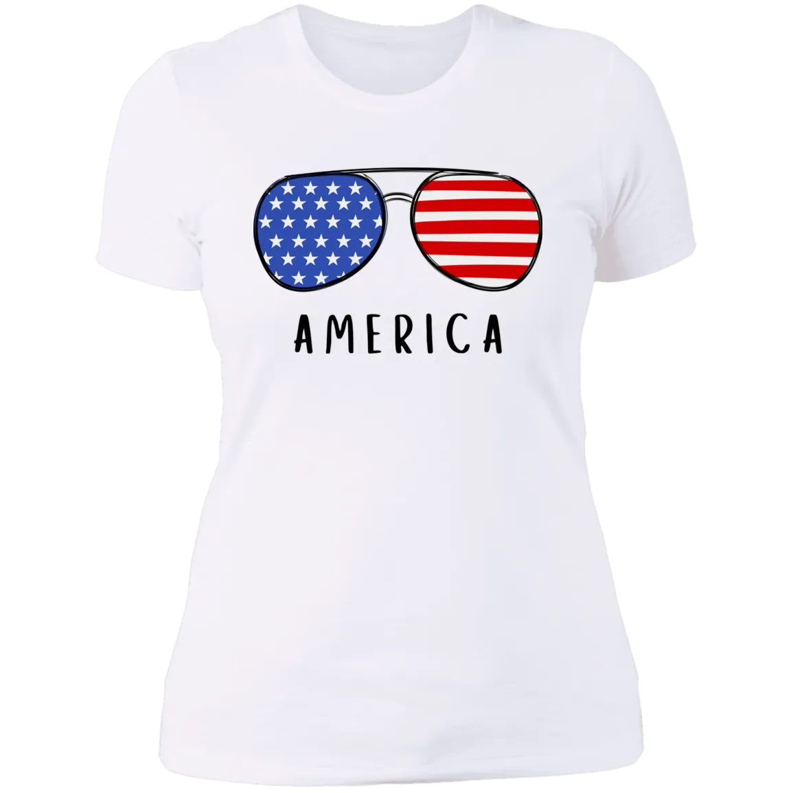 America Sunglasses Ladies' T-Shirt