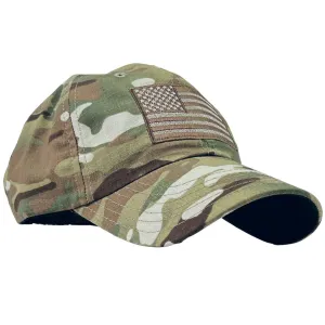 American Flag Multicam Range Hat | Made in USA