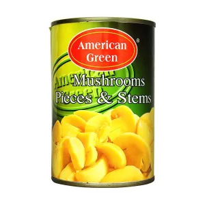 AMERICAN GREEN MUSHROOMS 400GM