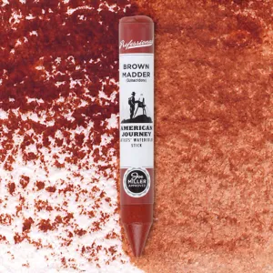 American Journey Artists' Watercolor Stick - Brown Madder