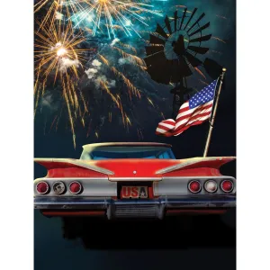 American Proud Printed Backdrop