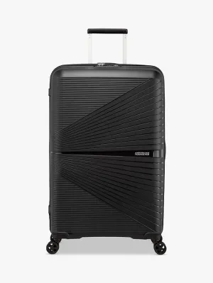 American Tourister - Airconic 77cm Large 4 Wheel Hard Suitcase - Black