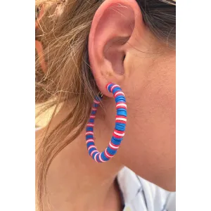 Americana Hoop Earrings