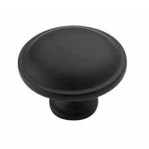 Amerock BP53015-FB Flat Black Cabinet Knob