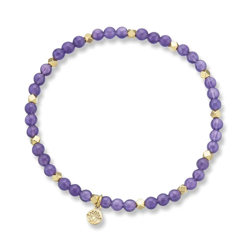 AMETHYST AURA OF GEM BRACELET